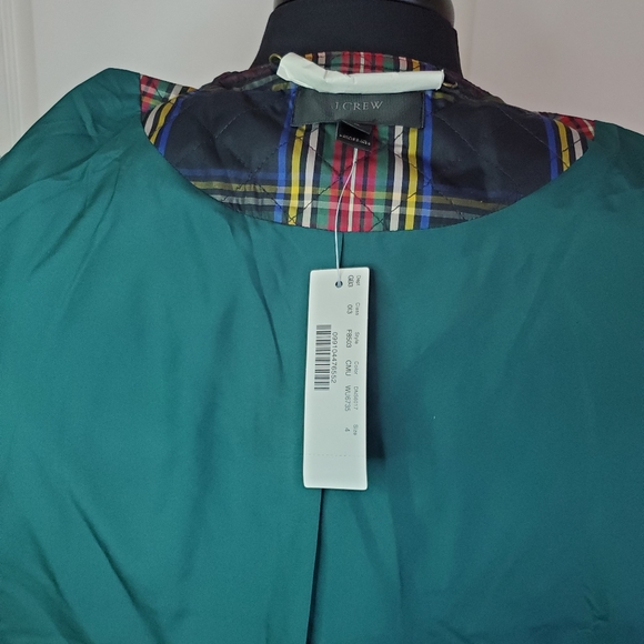 J. CREW TARTAN PLAID JACKET - Picture 8 of 10